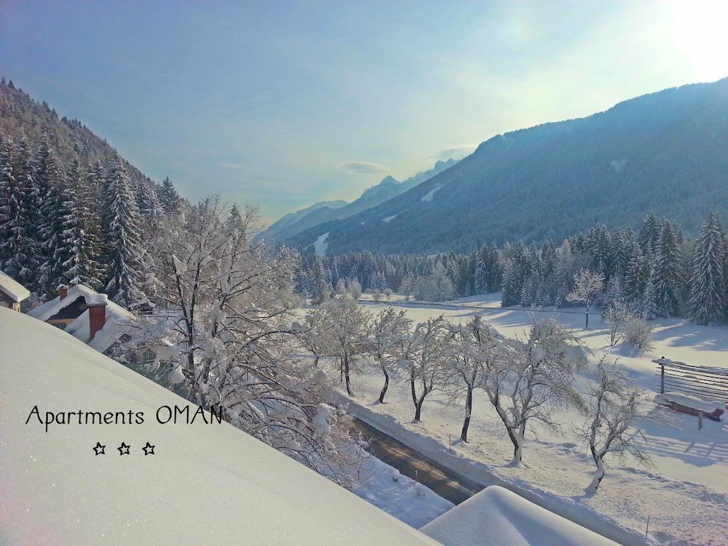 Apartments Oman Kranjska Gora Exterior foto